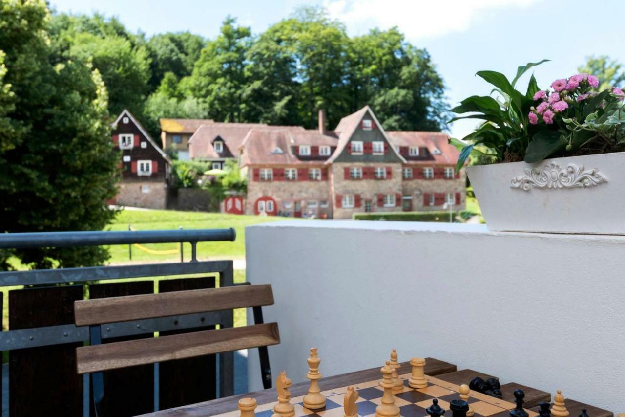 Abendrot Appartement Ober-Hambach ภายนอก รูปภาพ